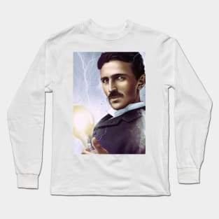 Nikola Tesla Long Sleeve T-Shirt